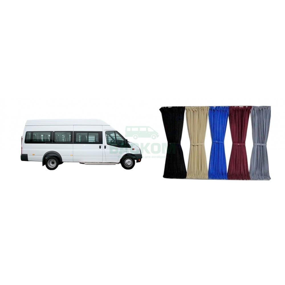 Шторки на Ford Transit до 2014